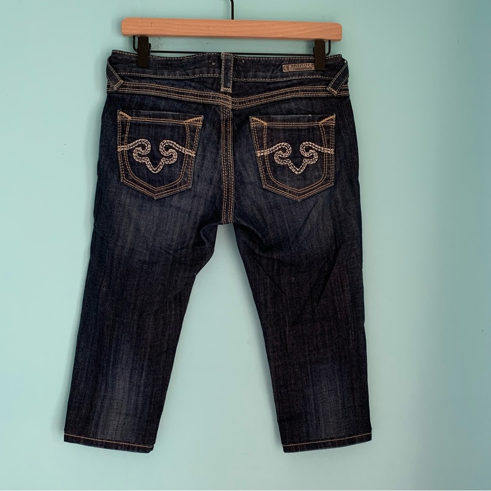 REROCK For Express Skinny Stretch Capri Low Rise Jeans 4R